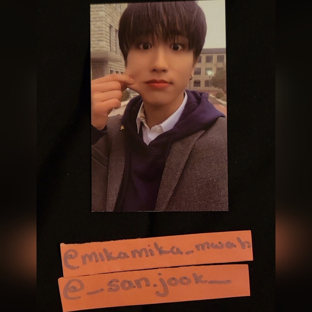 Han Straykids Go Live Photocard